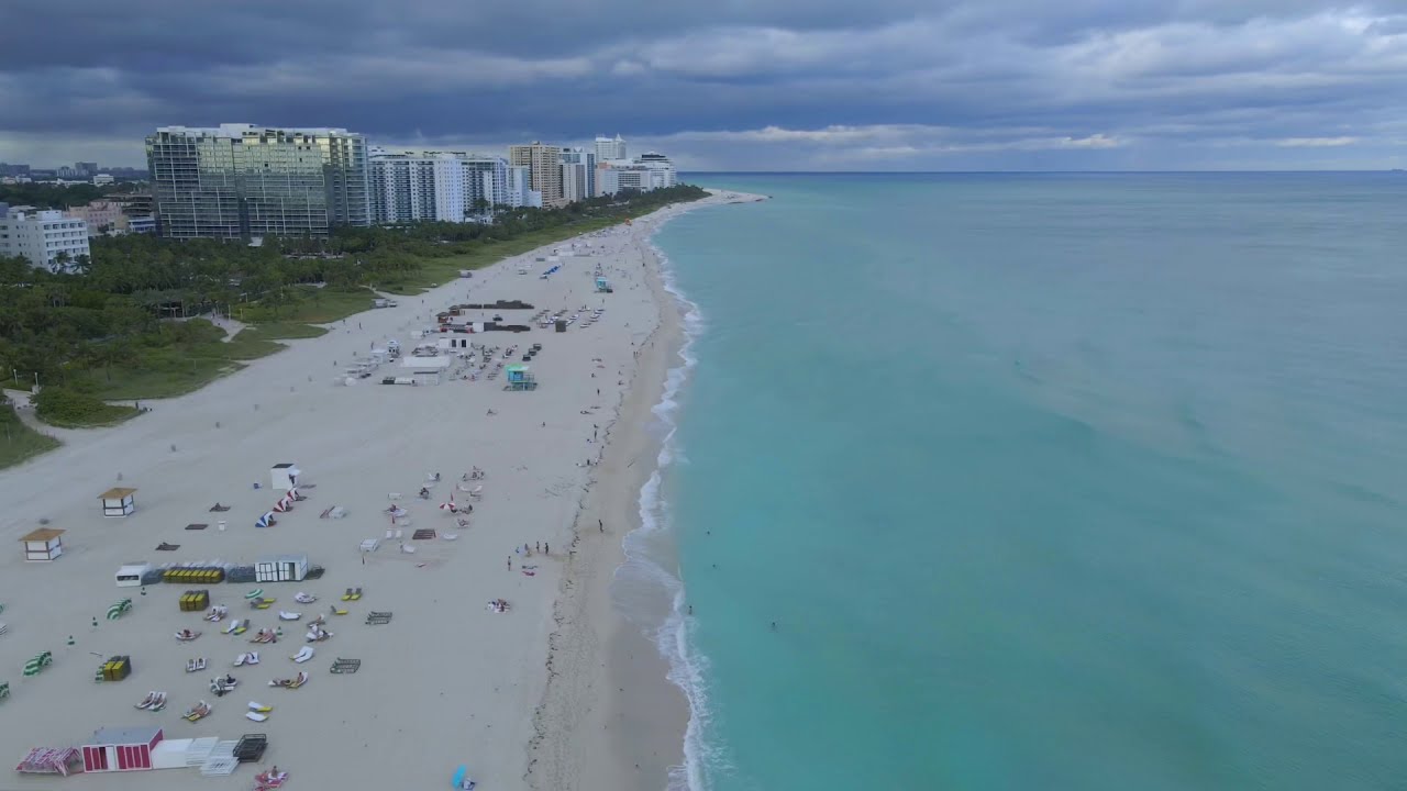 4K Miami Beach - Short Video but got to see it!