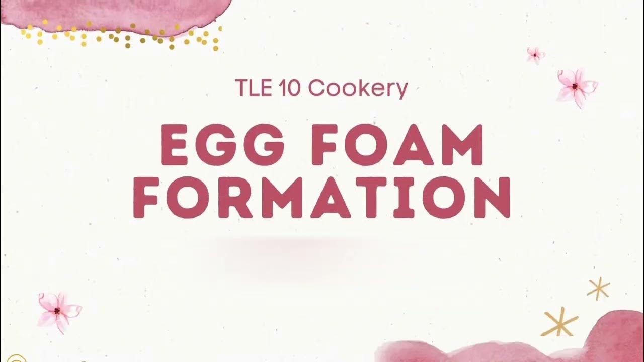 Egg Foam Formation YouTube