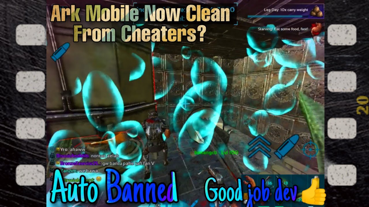 I Back Playing Ark Mobile,Now everyone cant use cheat (Ark