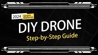 DIY Drone 2024| Step-by-Step Build with FPV Drone Motor 🚁✨#fpv