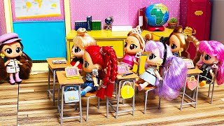 Barbie School Morning Routine School Life 인형놀이 드라마 아침 일상 장난감 놀이 | 보라미TV