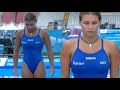 Womens diving  emilia nilsson garip sweden  3m spring  european aquatics championships 2022