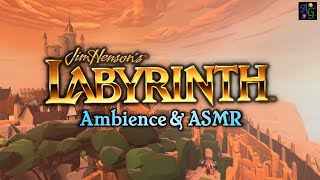 Jim Henson's Labyrinth Ambience & ASMR 🌀 1.5 HOUR Nostalgic 1980s Dark Fantasy White Noise Escape 🦉