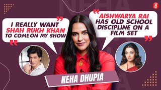 Neha Dhupia 'unfiltered' on SRK, Aishwarya Rai's discipline, Akshay Kumar-Katrina Kaif's fitness!
