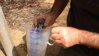 28: Piezometer Water salinity reading