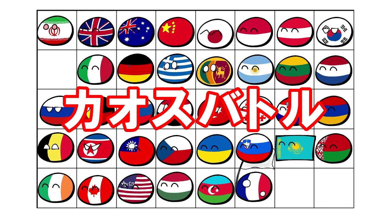 【ポーランドボール】カオスバトル