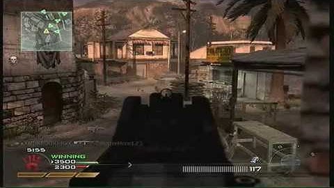 COD MW2: Flawless Victory 30 - 1 - 0 angry cog CHOPPER GUNNER RAPE