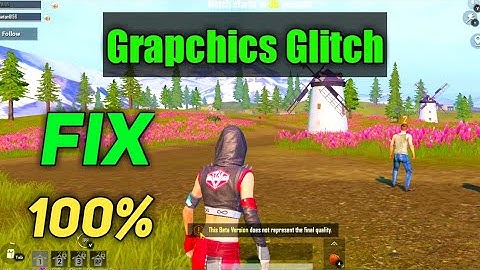Graphics Glitch Fix Pubg Mobile  | Graphics Rendering Problem Livik