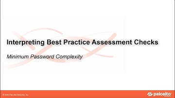 Minimum Password Complexity - Interpreting BPA Checks - Devices