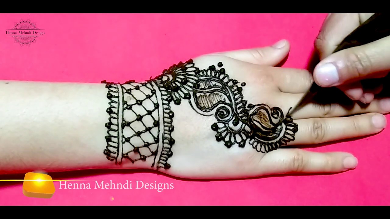 EID 2020 Special Arabic Henna Mehndi Designs - Arabic Back Hand Mehndi ...