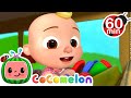 🚍 Wheels on the Bus KARAOKE! 🚍 | 1 HOUR OF COCOMELON | Sing Along With Me! | Moonbug Kids Songs