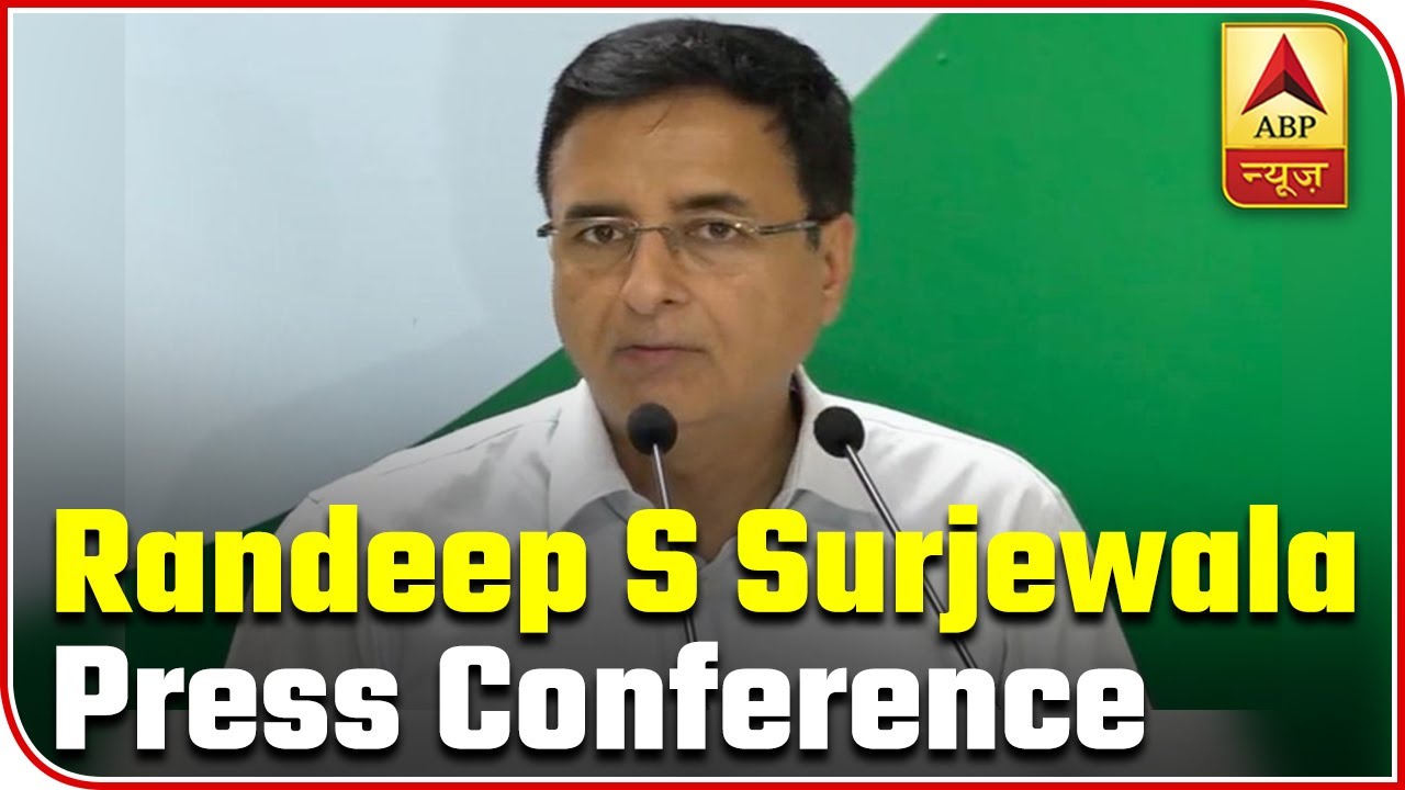 BJP`s Game To Topple Raj Govt Has Failed: Cong`s Surjewala | Full PC | ABP News