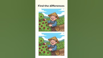Find 3 differences #22 #shorts #puzzle #braintest #funnyspot #IQtest