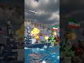 If Battle ship war in ocean ?