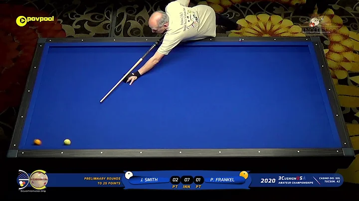 #13 / Paul FRANKEL vs John SMITH / '3-CushionUSA, ...