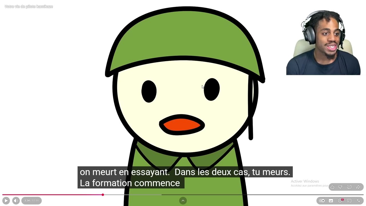 FABBO REACT A LA VIE D'UN KAMIKAZE