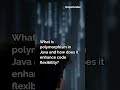 Test Your Knowledge Java polymorphism  #objectoriented #codingtips #javabeginners #programming