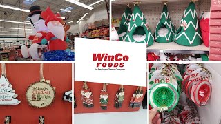 WinCo Foods Grocery Store Walk Through - Checking Out All The Christmas Decorations & Gifts For Sale