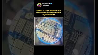 Billions of Transistors Inside This Tiny Chip 😳⚡#shorts #semiconductor #chips #microchip