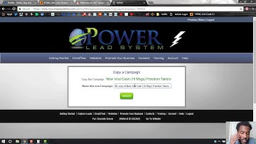 POWER LEAD SYSTEM EMAIL AUTORESPONDER CONNECT W/ OLD LEADS