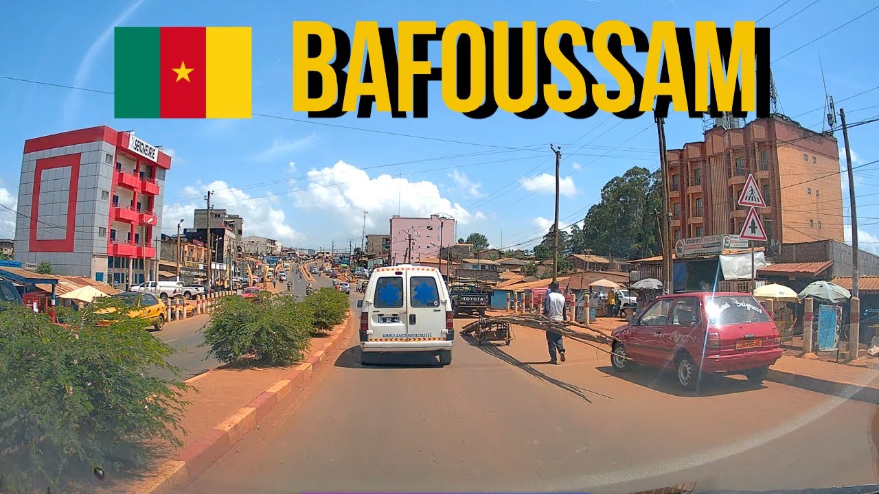 Cameroun Bafoussam trajet dans cet ville de l'ouest