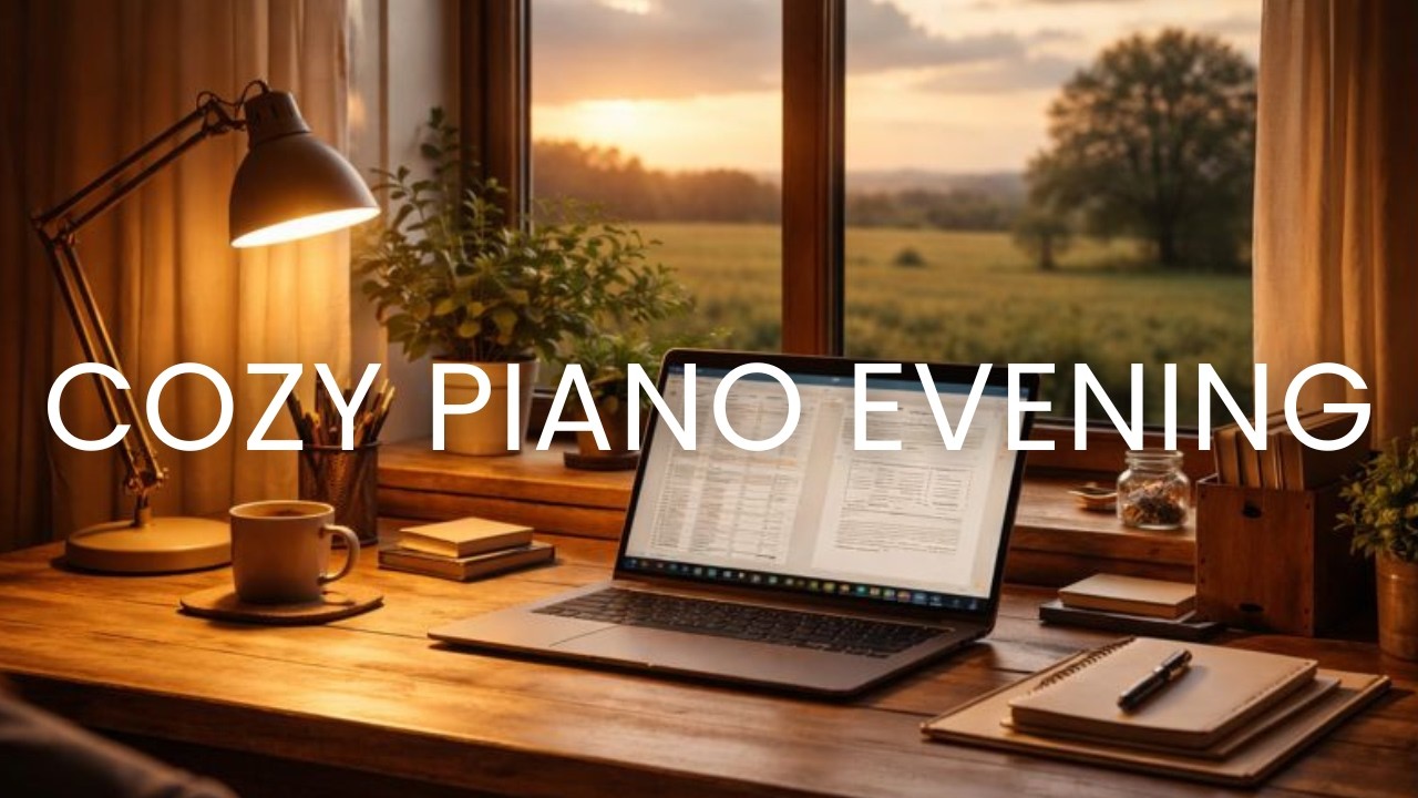 Cozy Piano Music 🌿 Calm Focus Music with Peaceful Atmosphere