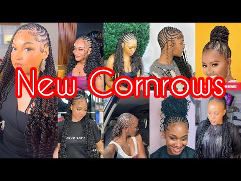 New Latest 2026 Cornrows Braids Hairstyles Ideas For Black African Women Stunning Styles 