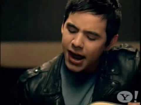 Download David Archuleta - A Little Too Not Over You - music video screencaps (Part 1)