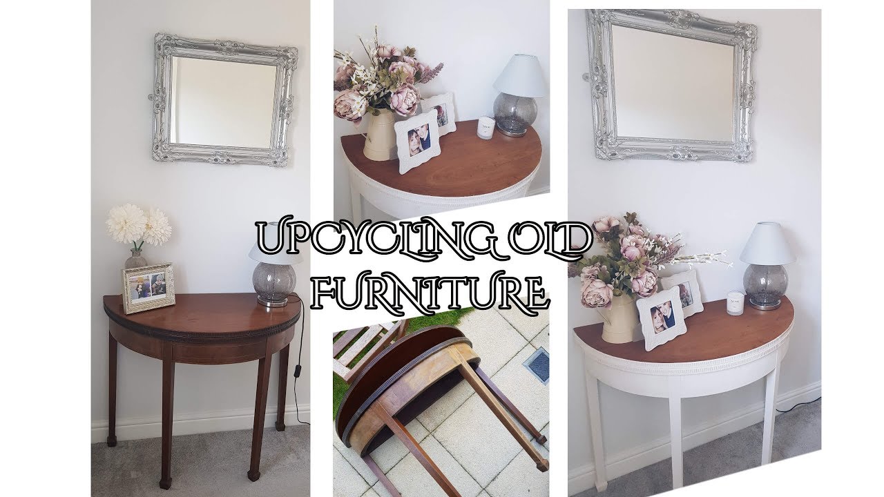 UPCYCLING OLD FURNITURE | VINTAGE / SHABBY CHIC - YouTube
