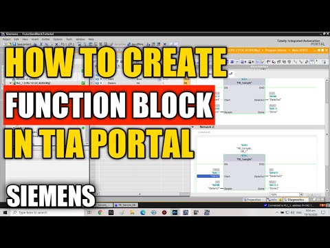 How to Create Function Block in TIA Portal | Automation Paradise