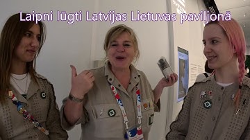 Latvia Lithuania pavilion | How many languages do you speak?"6" #expo2025