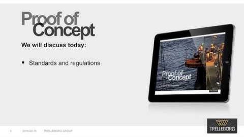 Proof of Concept - Docking & Mooring Webinar