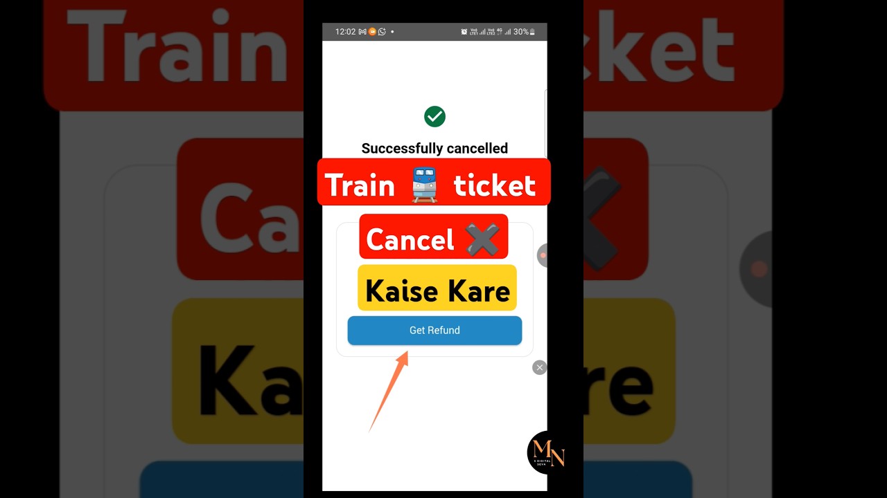 train ticket cancel kaise kare | spice money train ticket cancel kaise kare 
