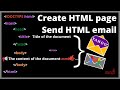 Create Html Page and Send Html Email With Image