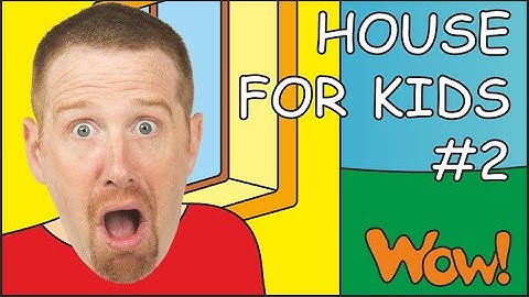 House Song for Kids #2 | Steve and Maggie | Songs for Children
