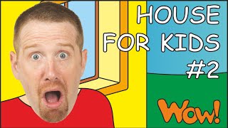 House Song for Kids #2 | Steve and Maggie | Songs for Children