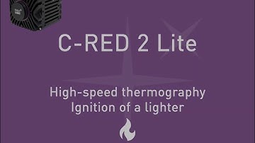 C RED 2 Lite SWIR thermography