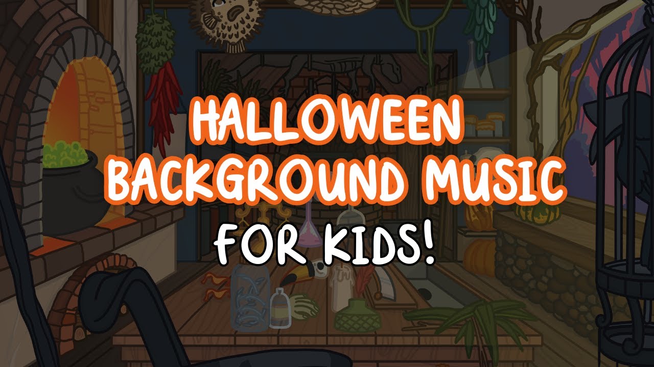 Жутковатая фоновая музыка на Хэллоуин для детей | Праздничная музыка для учёбы для детей 👻🎃 | Twi...