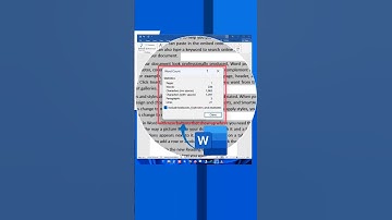 Access the Word Count feature using Keyboard Keys in MS word | MS Word Word Count. #msword