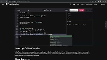 How To Take Inputs In JavaScript/Node.js For Online Judge Platforms Like CodeChef, Codeforces & SPOJ