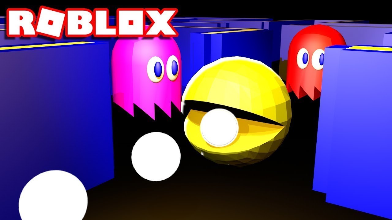 Jogo do pacman no Roblox - YouTube