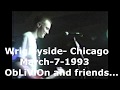 Capture de la vidéo Oblivion Live At Wirgleyside-Chicago. With I Speak Jive / The Vindictives
