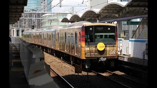 2019 06　名古屋臨海高速鉄道・あおなみ線　ささしまライブ駅　1000形・レゴラッピング