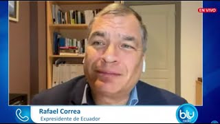 Culpar a otros por fracaso del Gobierno es una mediocridad: Rafael Correa por situación de Ecuador