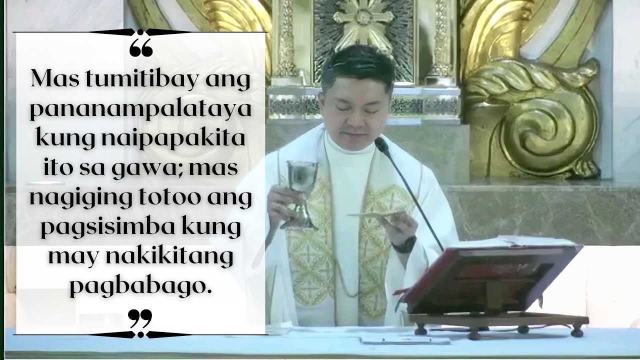 Holy Mass: Fr. Danichi Hui Thursday Memorial of St. Ambrose December 7 ...