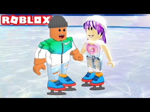 Ice Skating In Roblox Youtube - roblox game skating