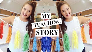 MY TEACHING JOURNEY! | GRAD SCHOOL FINAL PROJECT | Teaching Philosophy + My story