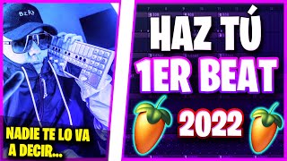 💥🎹 Como HACER mi PRIMER BEAT de TRAP en 2022 Desde 0 Fl studio 20 😱🔥