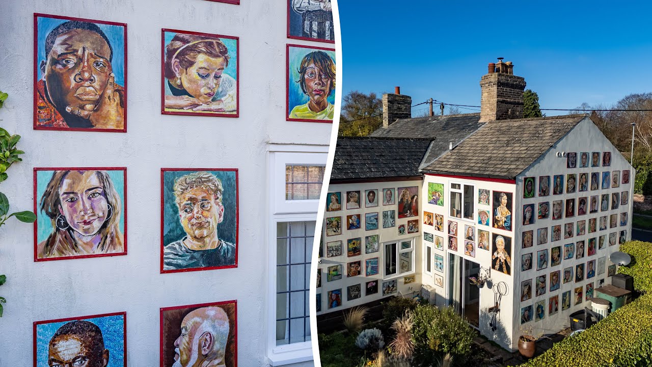 Один из самых необычных объектов недвижимости в Великобритании на рынке — старинный коттедж, покр...