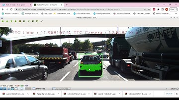 Sensor fusion nanodegree - time collision detection using Camera-Project